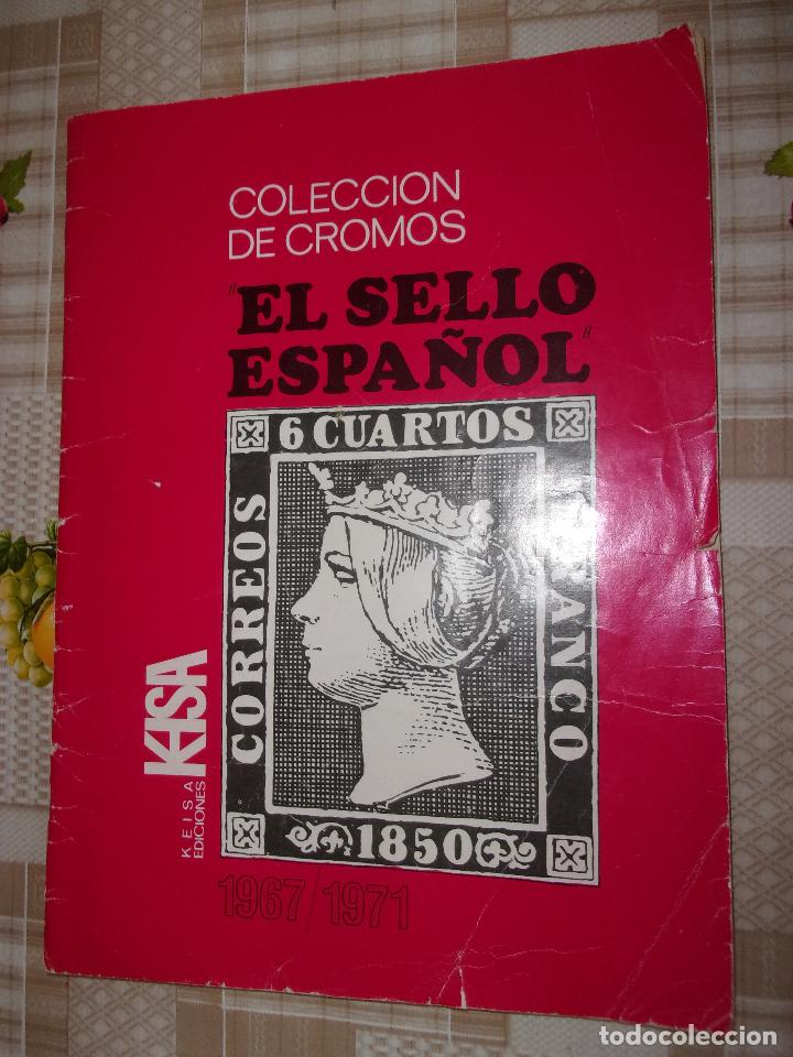 Collezionismo Album: ALBUM COLECCION EL SELLO ESPA&Ntilde;OL 1967/71.
