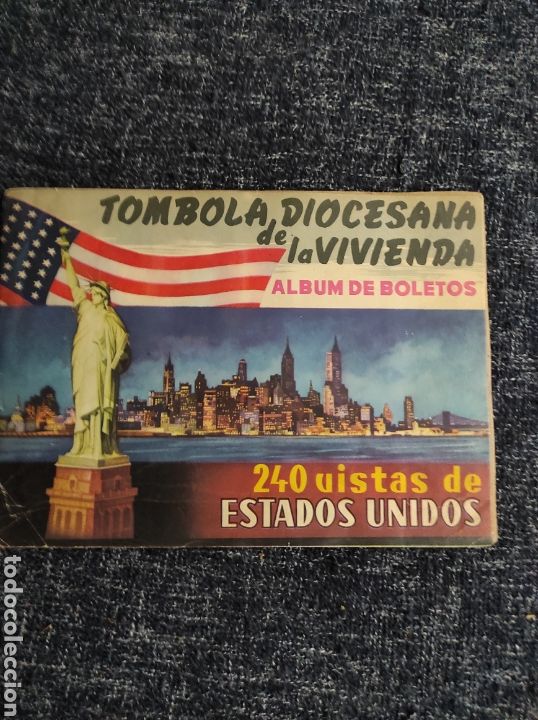 Colecionismo Cadernetas: T&Oacute;MBOLA DIOCESANA DE LA VIVIENDA 240 VISTAS DE ESTADOS UNIDOS . A&Ntilde;OS 50, FALTAN 36 CROMOS