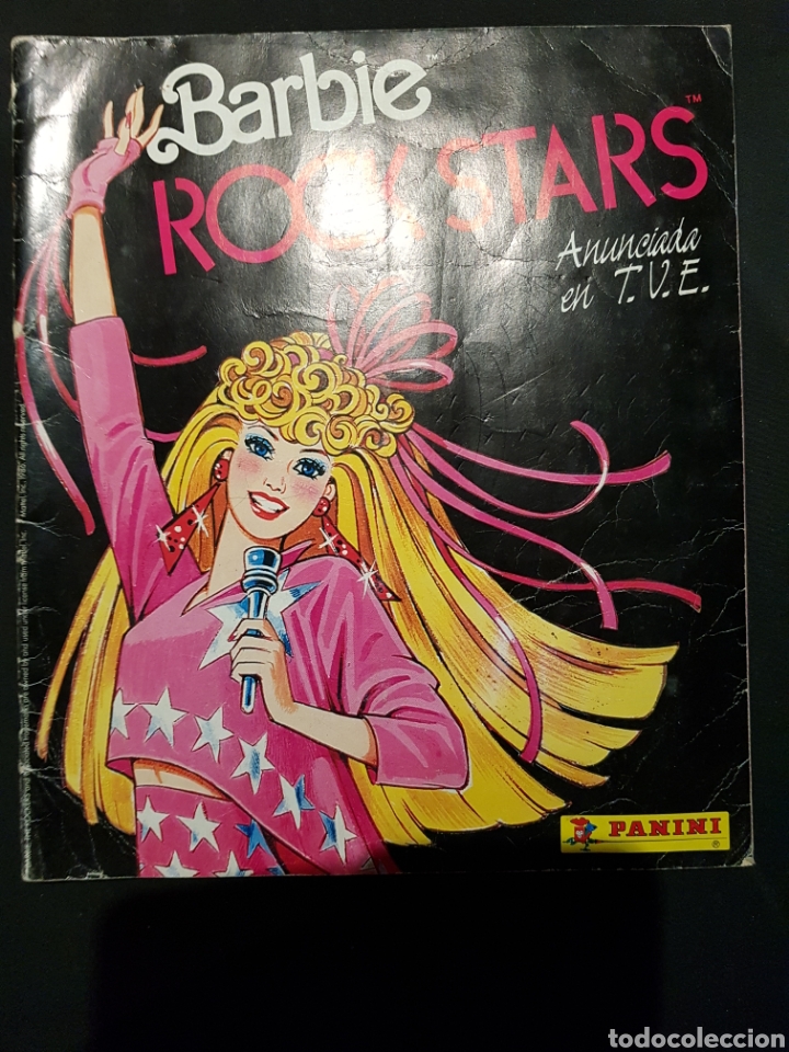 Collectable Incomplete Albums: &Aacute;lbum de cromos Barbie Rock Stars Panini 1986 (tiene 208 de 224 cromos)