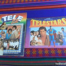 Coleccionismo Álbumes: TELE-STARS TELESTARS TELE STARS INCOMPLETO ESTE 1978, TELE POP INCOMPLETO ESTE 1980. BUEN ESTADO.. Lote 247662855