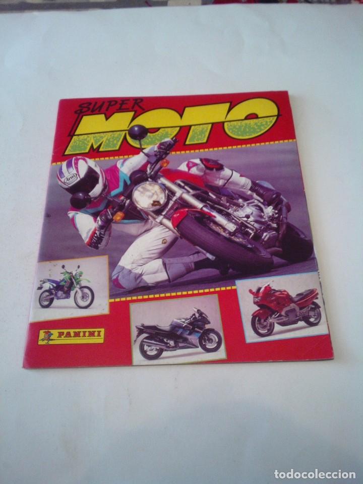 Colecionismo Cadernetas: SUPER MOTO - ALBUM DE CROMOS INCOMPLETO - MUY BUEN ESTADO - PANINI - GORBAUD - CJ 187
