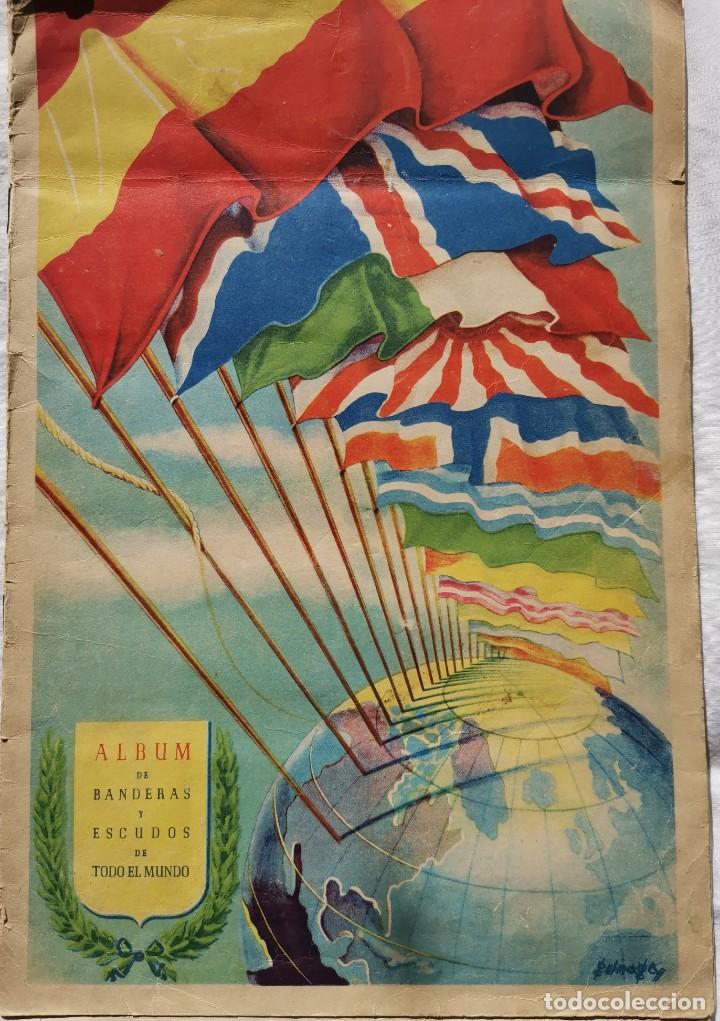 Coleccionismo &Aacute;lbumes: &Aacute;lbum de Banderas y Escudo de todo el mundo