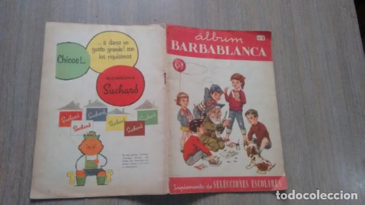 Collectable Incomplete Albums: ALBUM BARBABLANCA - INCOMPLETO