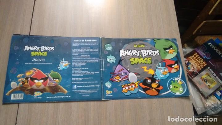 Coleccionismo &Aacute;lbumes: ALBUM ANGRY BIRDS SPACE - INCOMPLETO