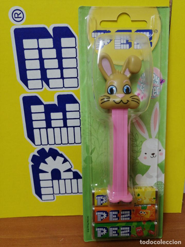 Collectable Incomplete Albums: DISPENSADOR DE CARAMELOS PEZ ( CONEJO DE PASCUA ) NUEVO EN BLISTER 2021
