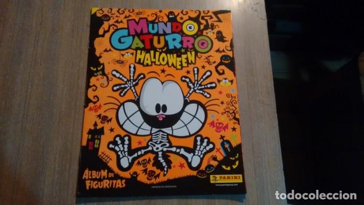 Collectable Incomplete Albums: ALBUM - MUNDO GATURRO HALLOWEEN -