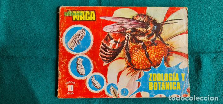 Collectable Incomplete Albums: ALBUM DE CROMOS MAGA (1969) ZOOLOGIA Y BOTANICA (FOTOS DE TODAS LAS HOJAS) INCOMPLETO - RW