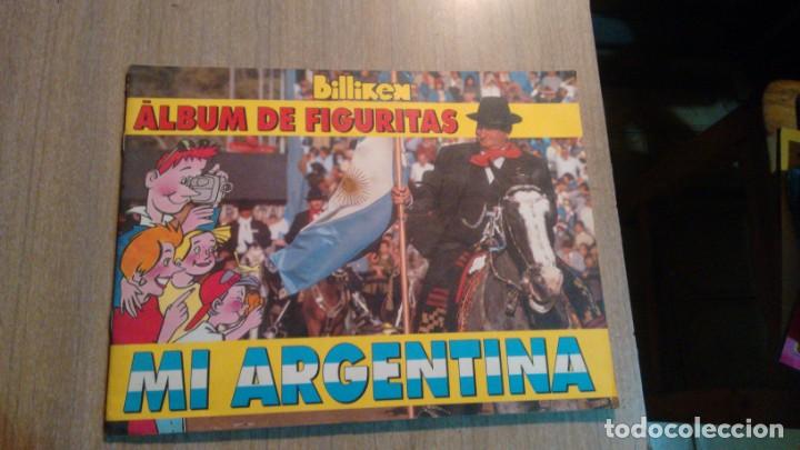 Collectable Incomplete Albums: ALBUM - BILLIKEN - MI ARGENTINA -