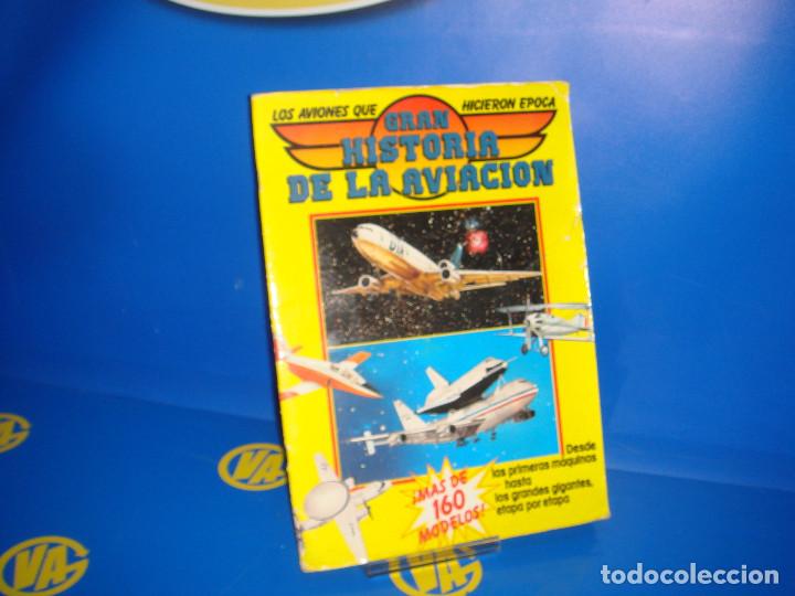 Collezionismo Album: Gran Historia de la Aviaci&oacute;n. &Aacute;lbum de cromos incompleto.