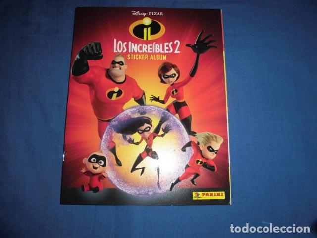 Collezionismo Album: LOS INCREIBLES 2. ALBUM VACIO. SIN CROMOS. NUEVO. PANINI. DISNEY.