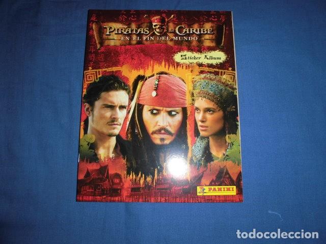 Collectable Incomplete Albums: PIRATAS DEL CARIBE EN EL FIN DEL MUNDO. ALBUM VACIO. SIN CROMOS. NUEVO. PANINI.