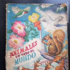 Coleccionismo Álbumes: ÁLBUM CROMOS ANIMALES DE TODO EL MUNDO 97% COMPLETO AÑOS 50 FHER. Lote 252511605