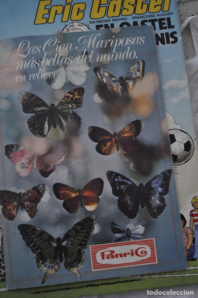Collezionismo Album: ALBUM CON TRES CROMOS LAS 100 MARIPOSAS M&Aacute;S BELLAS DEL MUNDO. PANRICO.