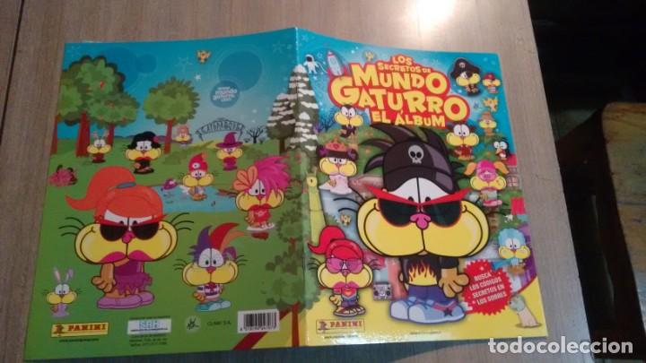 Collectable Incomplete Albums: ALBUM - LOS SECRETOS DE MUNDO GATURRO - VACIO -