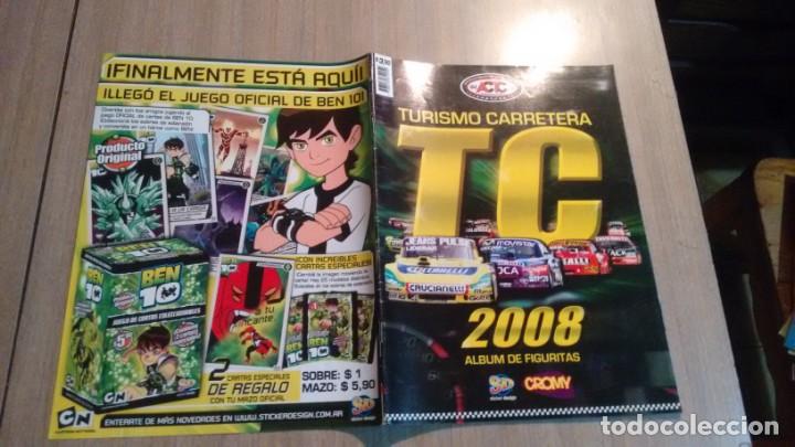 Collectable Incomplete Albums: ALBUM - TC - TURISMO CARRETERA 2008 - VACIO -