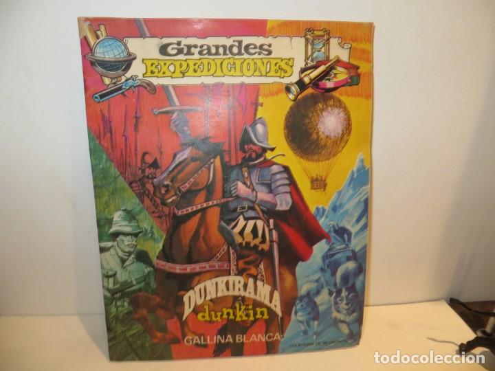 Collectable Incomplete Albums: ALBUM DUNKIRAMA GRANDES EXPEDICIONES VACIO BUEN ESTADO,BARATO