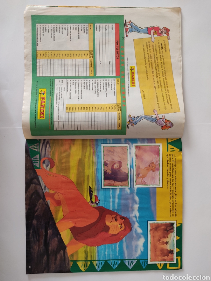 Coleccionismo &aacute;lbumes: Album El rey leon Panini - Foto 14