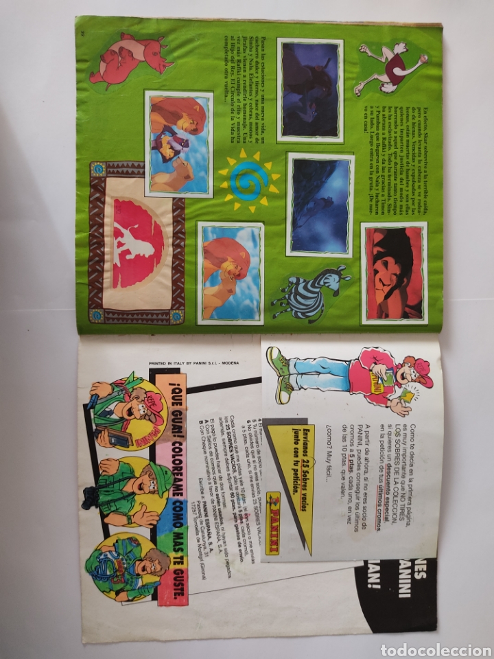 Coleccionismo &aacute;lbumes: Album El rey leon Panini - Foto 23