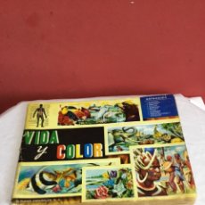 Coleccionismo Álbumes: ALBUM VIDA Y COLOR - FALTA 1 CROMO - VER FOTOS