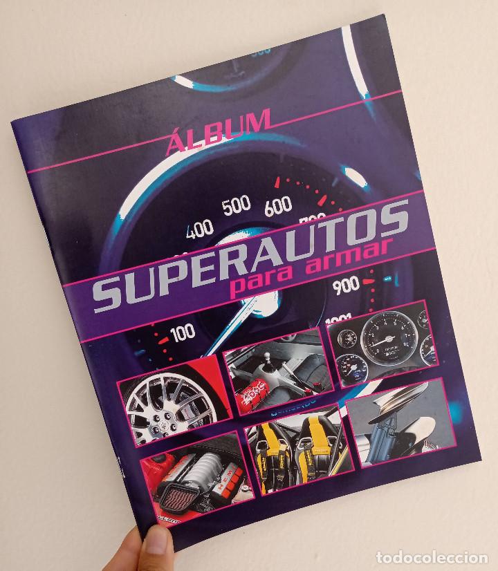 Coleccionismo &Aacute;lbumes: Album Cromos Super Autos para Armar Album Vacio