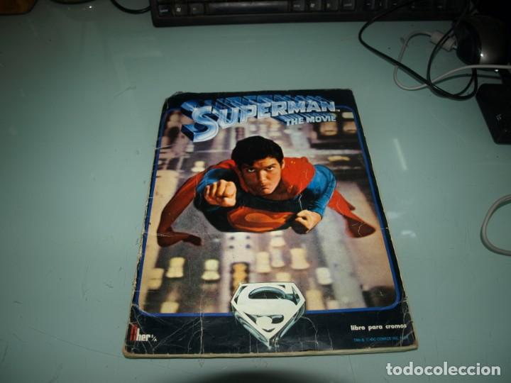Coleccionismo &Aacute;lbumes: Album de cromos SUPERMAN, The movie, Editorial FHER