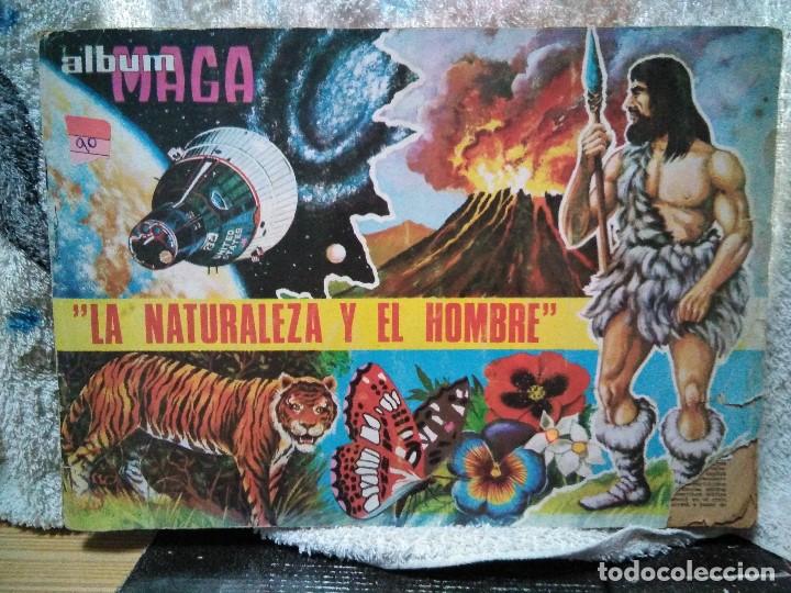 Coleccionismo &Aacute;lbumes: Album de cromos &rdquo; LA NATURALEZA Y EL HOMBRE &rdquo; con 246 cromos