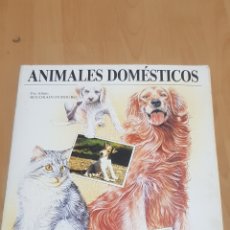 Coleccionismo Álbumes: ALBUM DE CROMOS - ANIMALES DOMÉSTICOS INCOMPLETO TIENE 294 DE 360 CROMOS. Lote 263003850