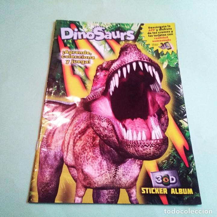 Collectionnisme Albums: ALBUM DINOSAURS 3D STICKED ALBUM . VACIO . NUEVO A ESTRENAR A3