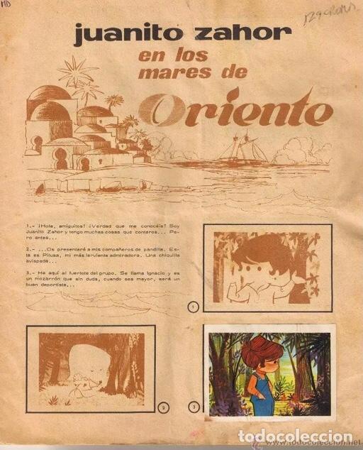 Collectionnisme Albums: &Aacute;LBUM JUANITO ZAHOR EN LOS MARES DE ORIENTE