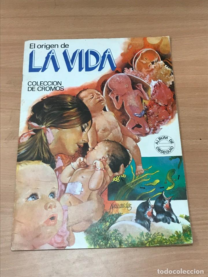 Collectable Incomplete Albums: ALB&Uacute;M EL ORIGEN DE LA VIDA VAC&Iacute;O EN MUY BUEN ESTADO ( CASI PLANCHA ) IDEAL PARA COMPLETAR