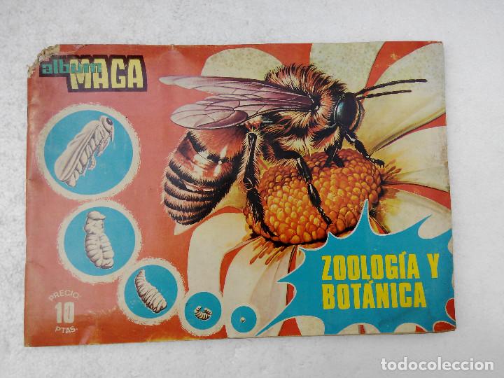 Collectionnisme Albums: ALBUM CROMOS MAGA &ldquo;ZOOLOGIA Y BOTANICA&rdquo; - 1969