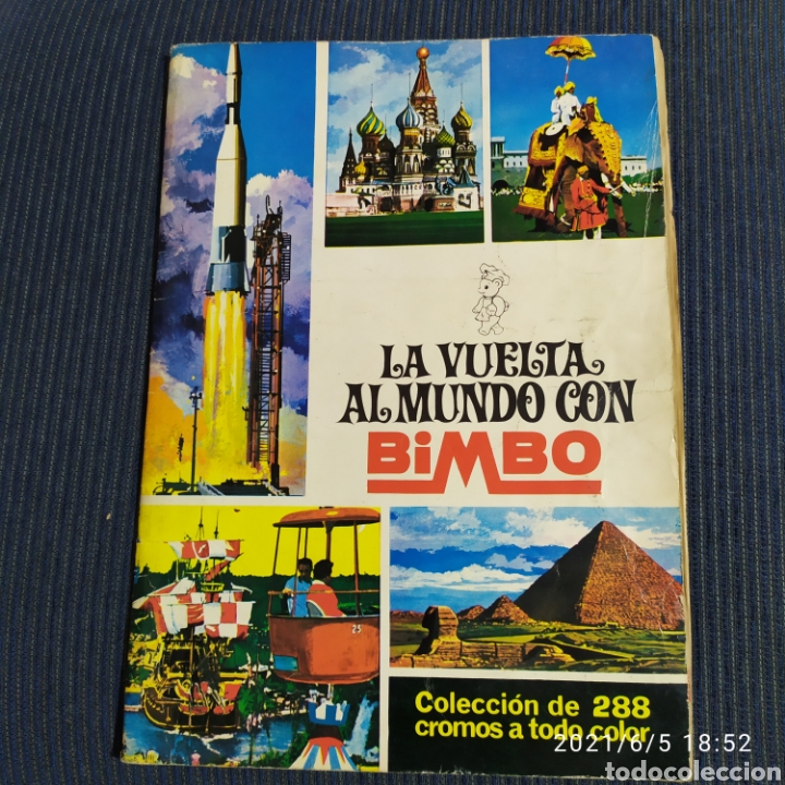 Collectionnisme Albums: album la vuelta al mundo con bimbo tiene pocos cromos algunos por pegar