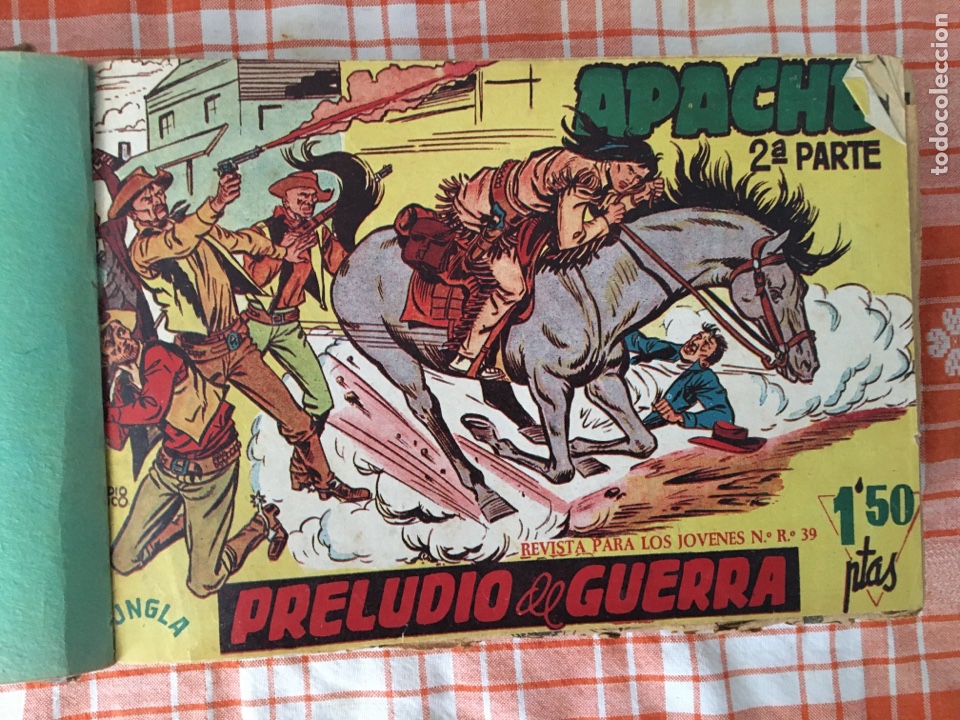 Collectable Incomplete Albums: &Aacute;lbum c&oacute;mic apache antiguo