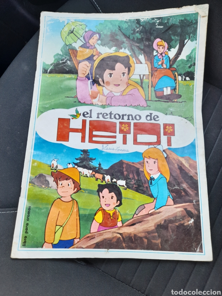 Colecionismo Cadernetas: ALBUM EL RETORNO DE HEIDI 1975 EDITORIAL FHER EN BUEN ESTADO