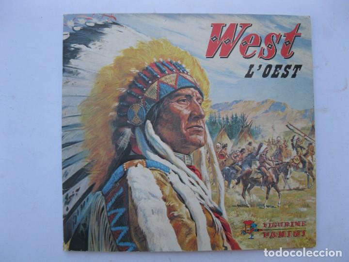 Collectable Incomplete Albums: &Aacute;LBUM DE CROMOS - WEST L'OEST - EN CATAL&Aacute;N - CROMO CROM - PANINI - A&Ntilde;OS 80.