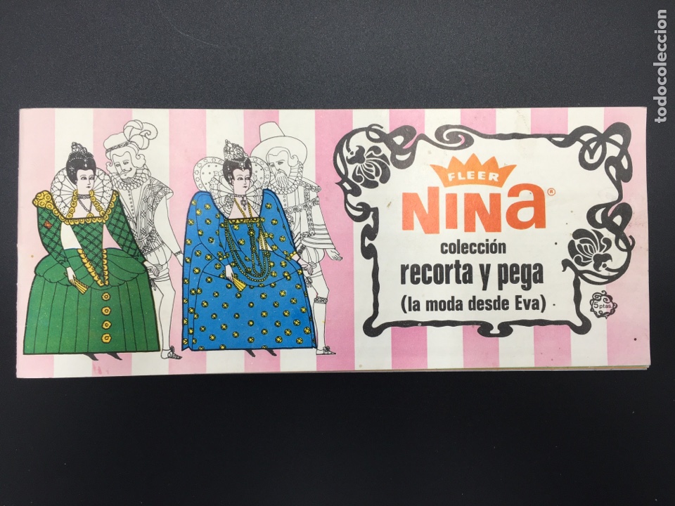 Sammeln Sammelalben: ALBUM CROMOS FLEER NINA COLECCION RECORTA Y PEGA MODA DESDE EVA 1968