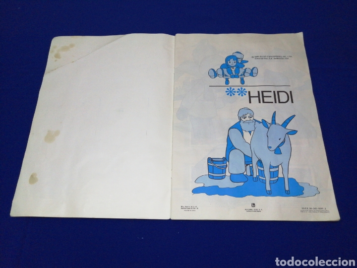 Coleccionismo &aacute;lbumes: HEIDI LIBRO DE CROMOS - Foto 2