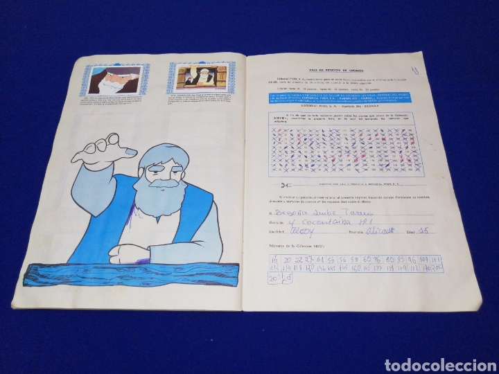 Coleccionismo &aacute;lbumes: HEIDI LIBRO DE CROMOS - Foto 18