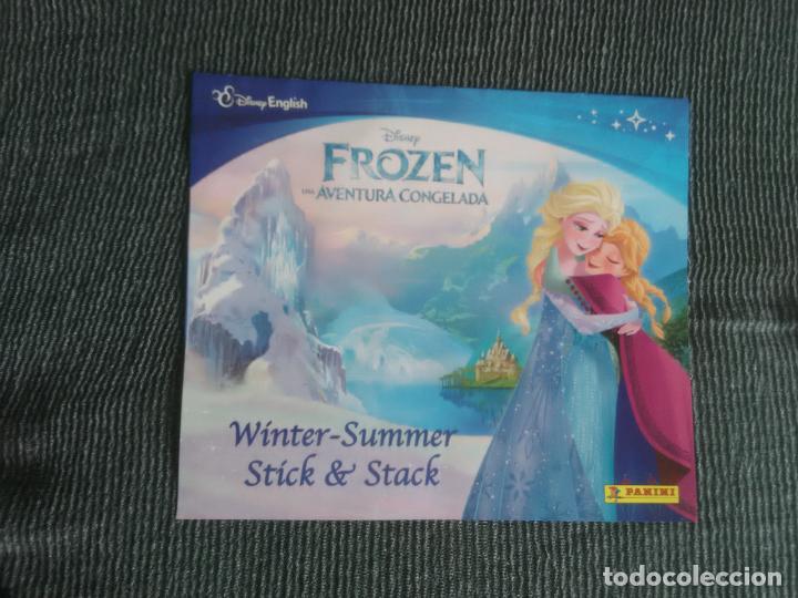 Collectable Incomplete Albums: FROZEN UNA AVENTURA CONGELADA HOJAS VACIAS PARA CROMOS S1 A S24 DISNEY ENGLISH PANINI WINTER SUMMER