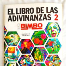 Coleccionismo Álbumes: 1974 - BIMBO - EL LIBRO DE LAS ADIVINANZAS 2 - FALTAN 5 CROMOS