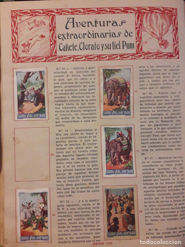 Coleccionismo &aacute;lbumes: ALBUM SALSAFRAN - Foto 6