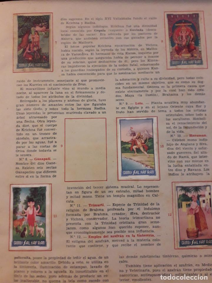 Coleccionismo &aacute;lbumes: ALBUM SALSAFRAN - Foto 20