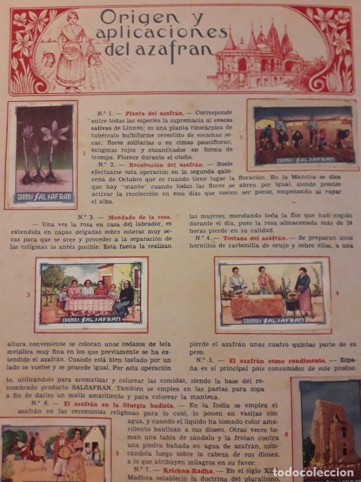 Coleccionismo &aacute;lbumes: ALBUM SALSAFRAN - Foto 21
