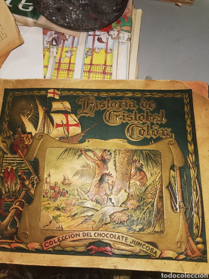 Collectionnisme Albums: &Agrave;lbum con 117cromos chocolate Juncosa y 11cromos peque&ntilde;os