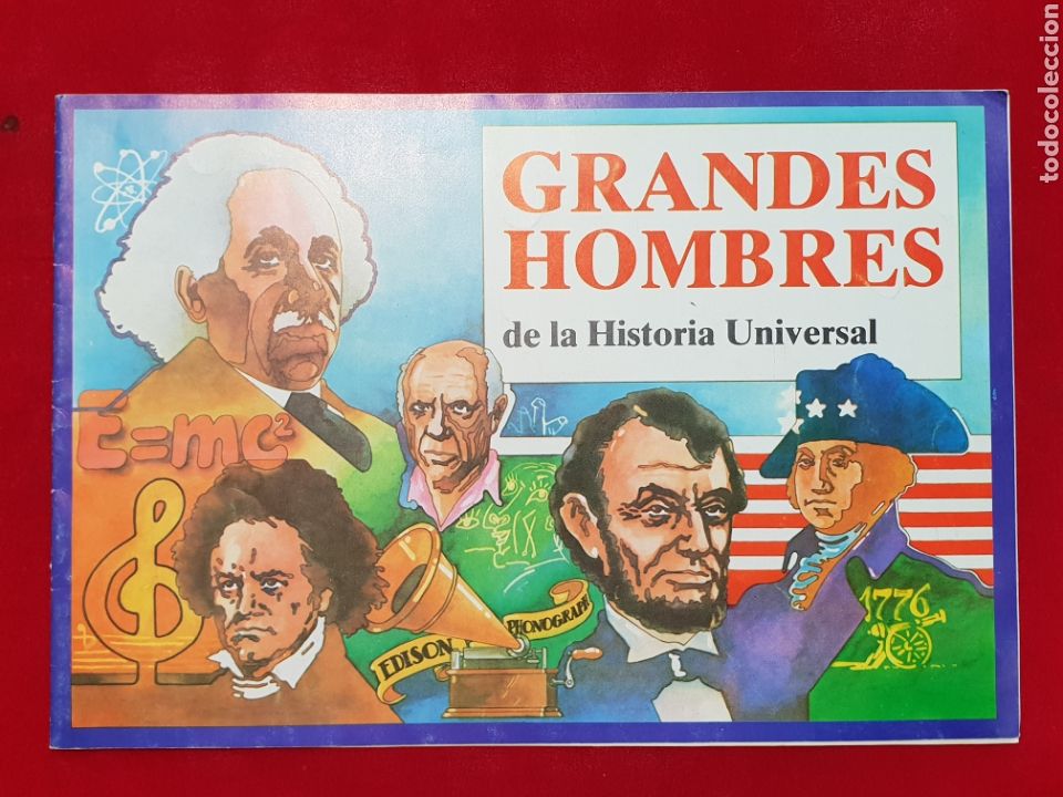 Coleccionismo &Aacute;lbumes: GRANDES HOMBRES DE LA HISTORIA UNIVERSAL. TORTAS RAMOS. ALBUM VACIO