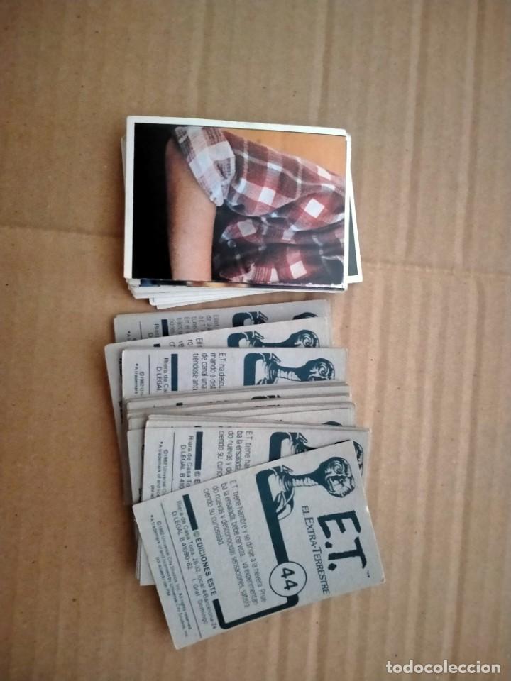 Collectable Incomplete Albums: cromos de e,t-el extra-terrestre-74 cromos diferentes nunca pegados