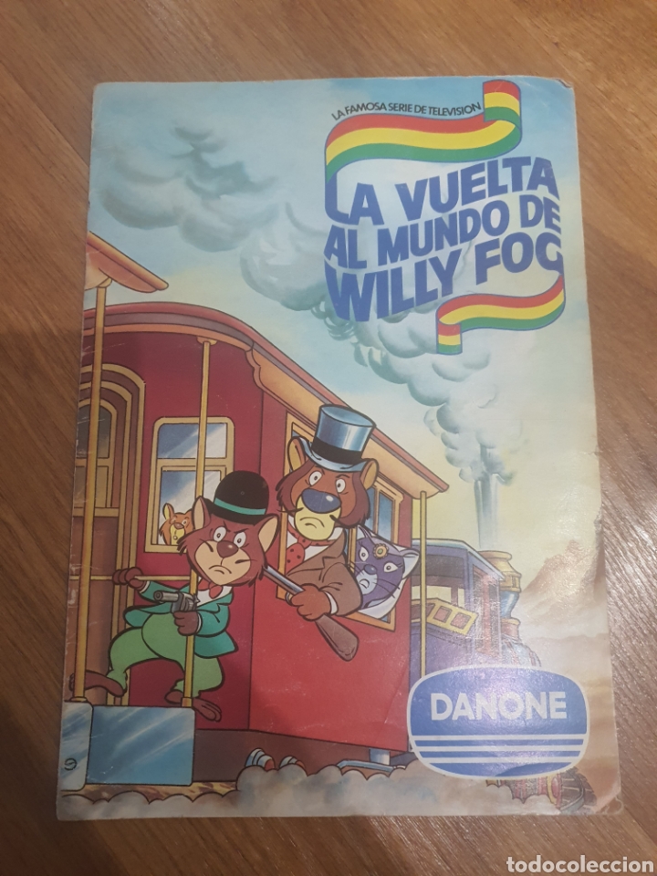 Coleccionismo &Aacute;lbumes: album Danone la vuelta al mundo de willy fog