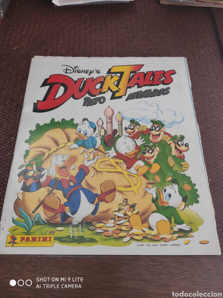 Collectable Incomplete Albums: Pato aventuras &aacute;lbum 1987 incompleto