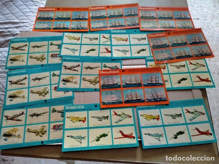 Collectable Incomplete Albums: cromos antiguos de aviones y barcos