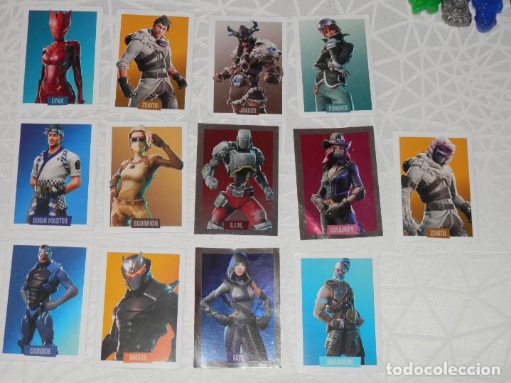 Coleccionismo &aacute;lbumes: LOTE DE CROMOS DE LA SERIE FORTNITE - PANINI - Foto 2